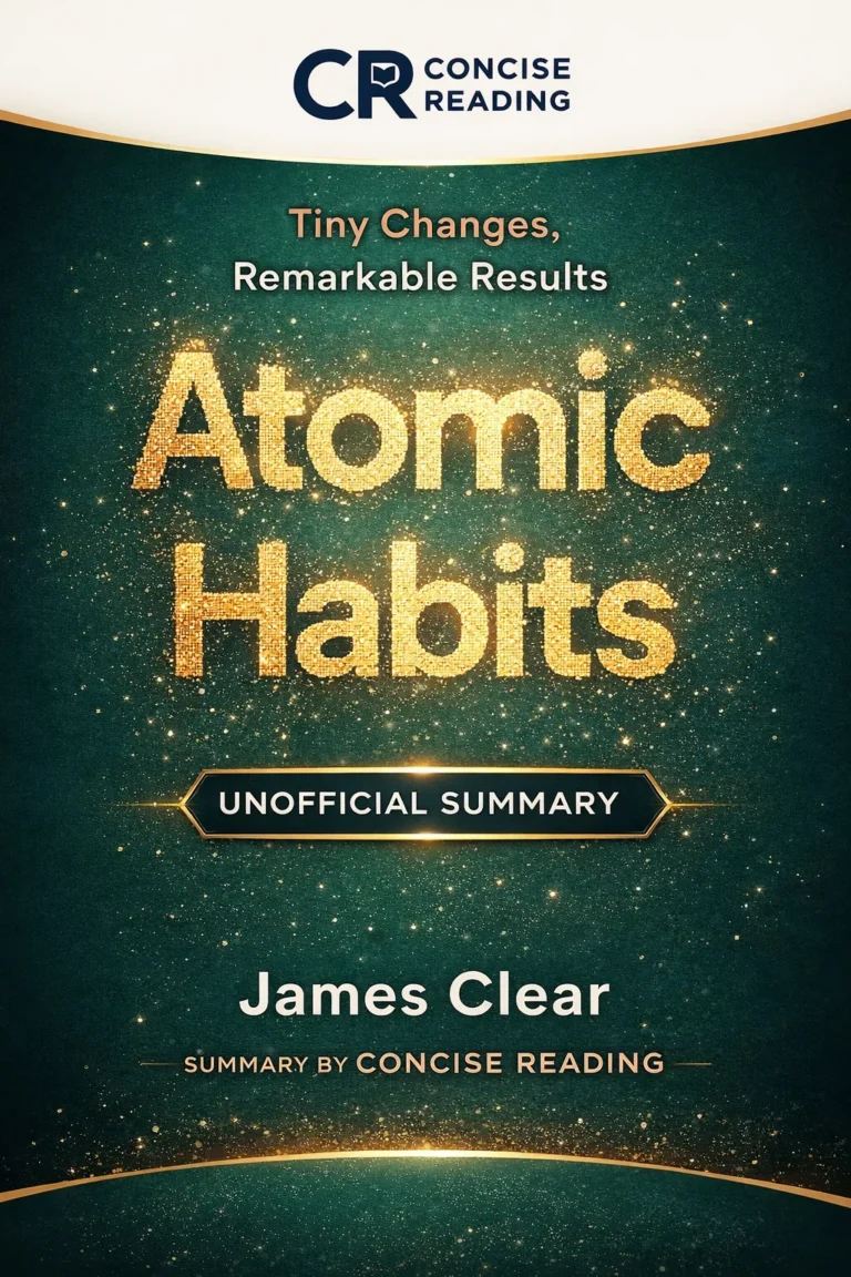 Atomic Habits by James Clear free PDF summary cover