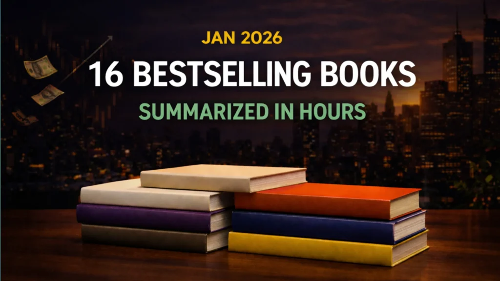 16 bestselling business and money book summaries bundle by Concise Reading January 2026