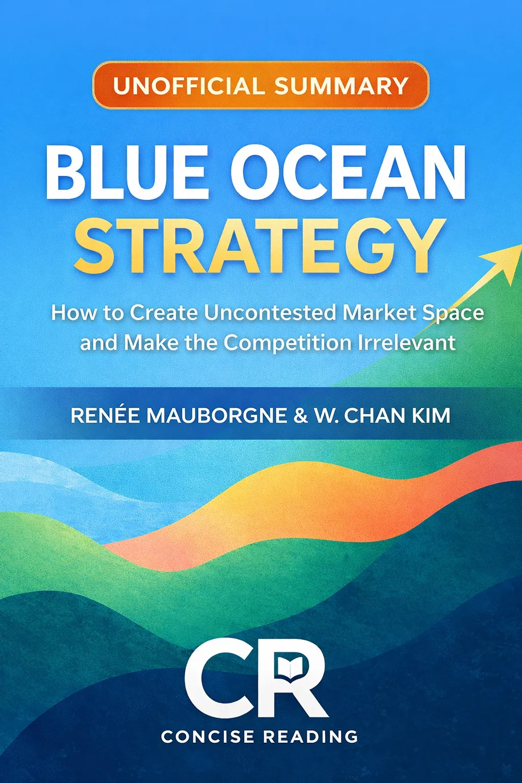 Blue Ocean Strategy book cover by Renée Mauborgne & W. Chan Kim