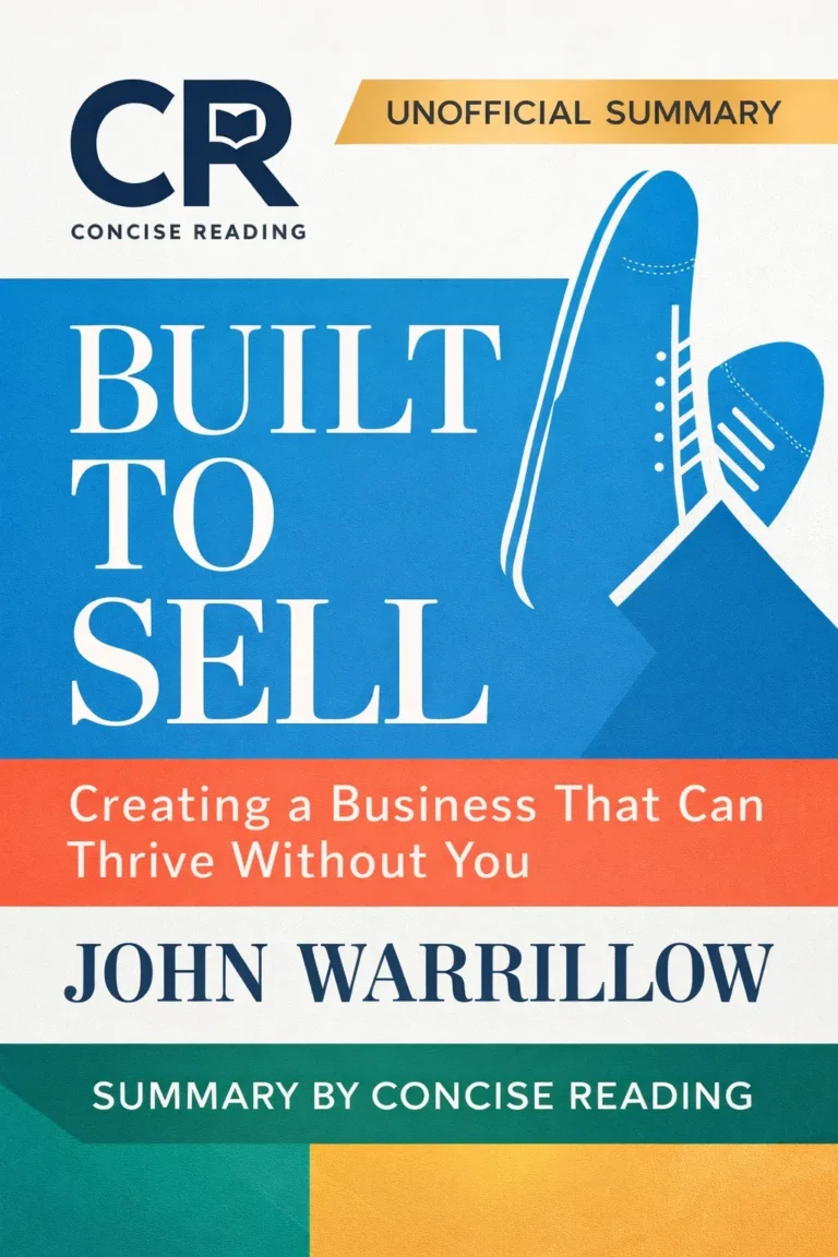 Built to Sell book cover by John Warrillow summary PDF free download Concise Reading