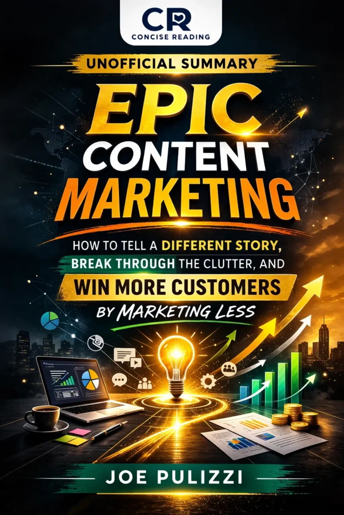 Epic Content Marketing book cover by Joe Pulizzi – free PDF summary download