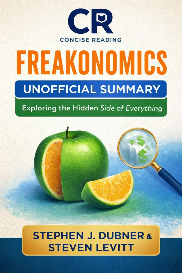 Freakonomics book cover summary PDF by Stephen J. Dubner and Steven Levitt