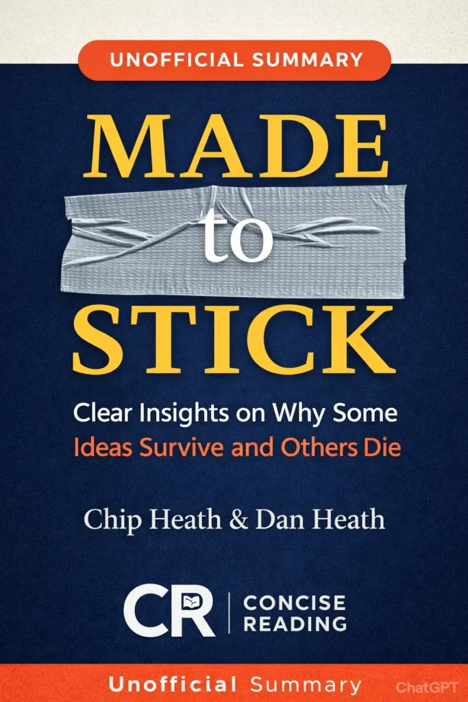 Made to Stick book by Chip & Dan Heath – free PDF summary for business and marketing