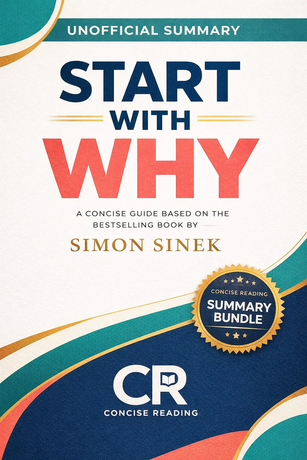 Start with Why book cover by Simon Sinek