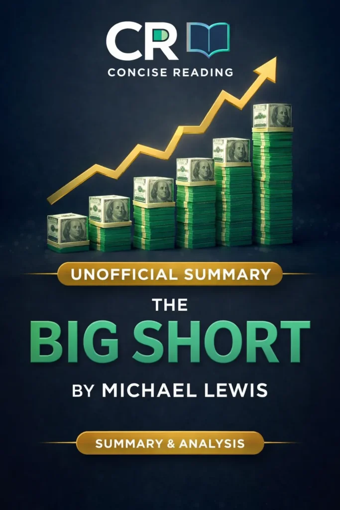 The Big Short book cover by Michael Lewis – Free PDF summary
