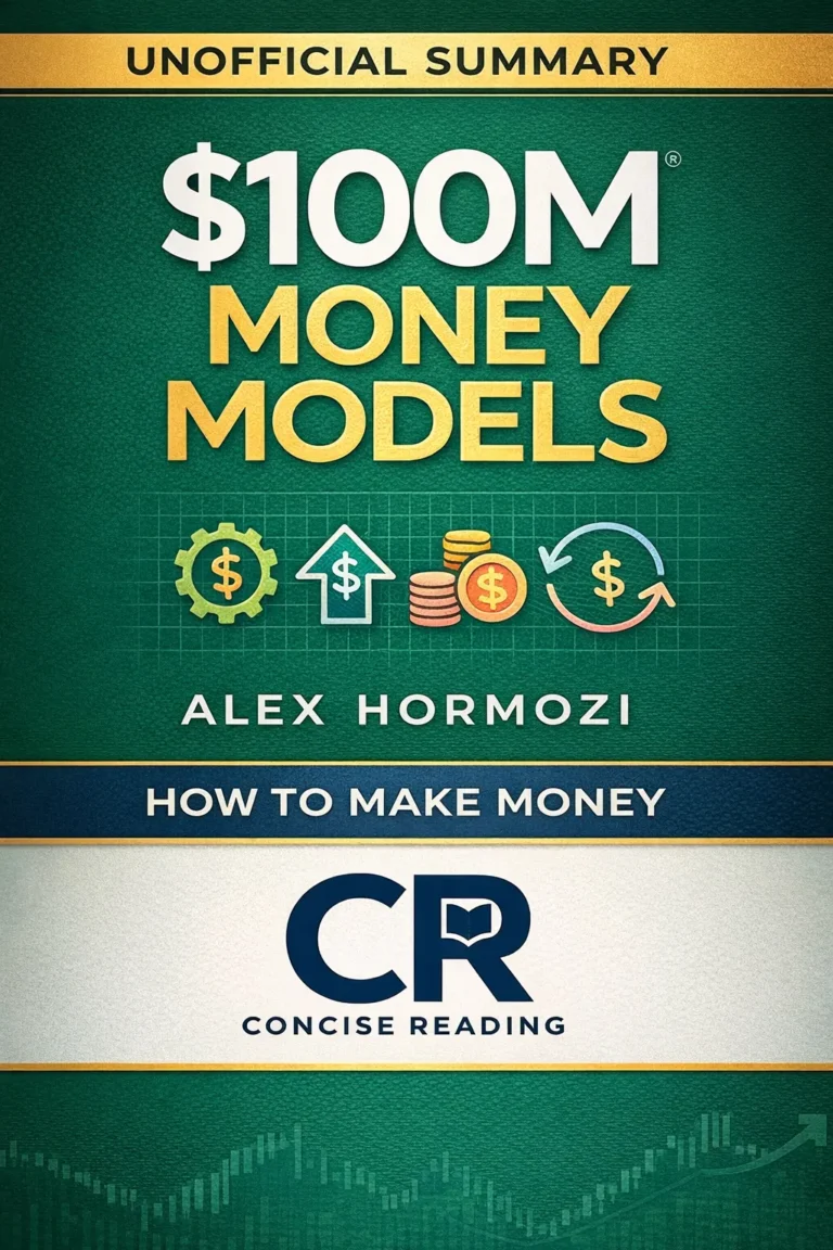 $100M Money Models summary by Alex Hormozi book cover