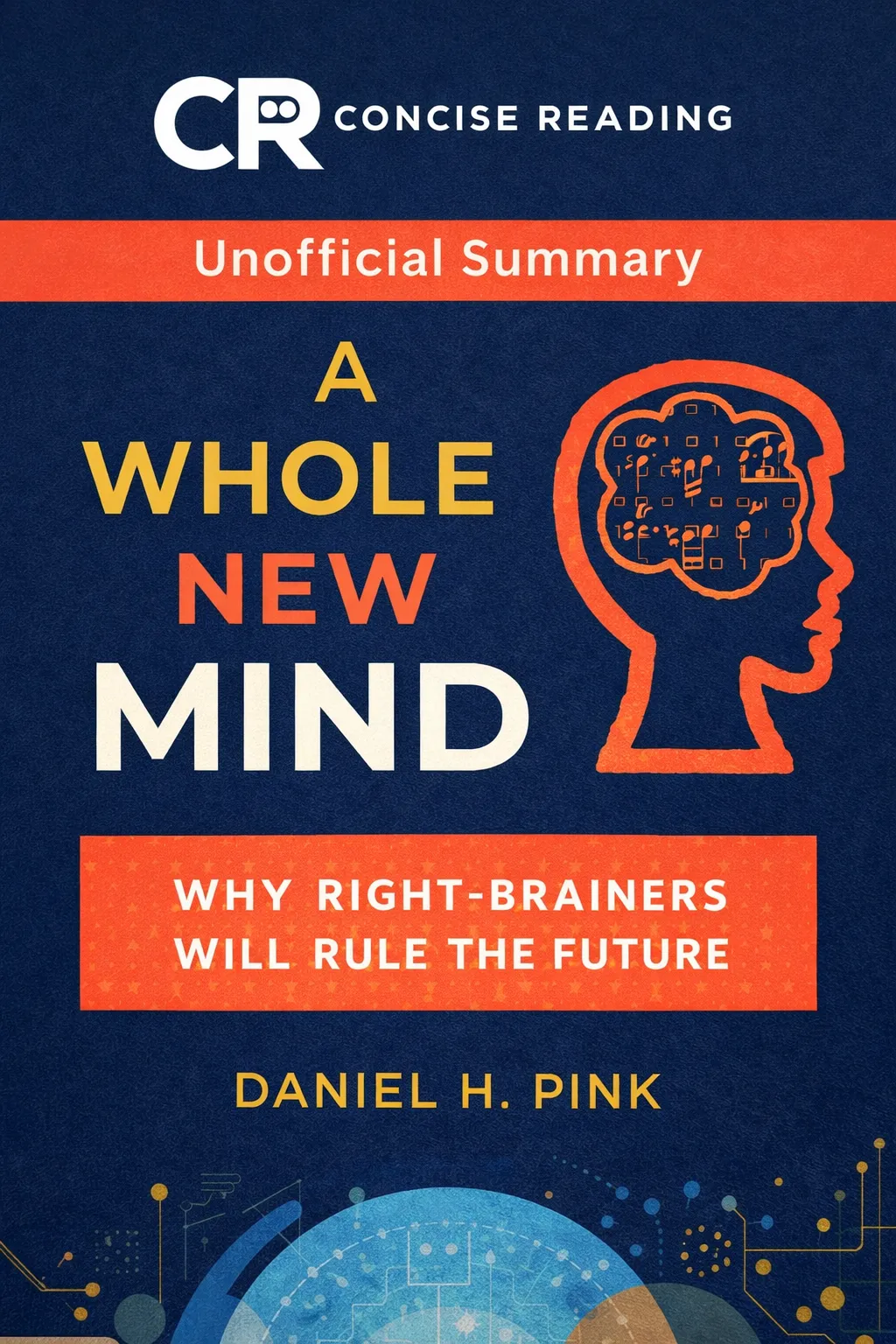 A Whole New Mind by Daniel H. Pink book cover summary