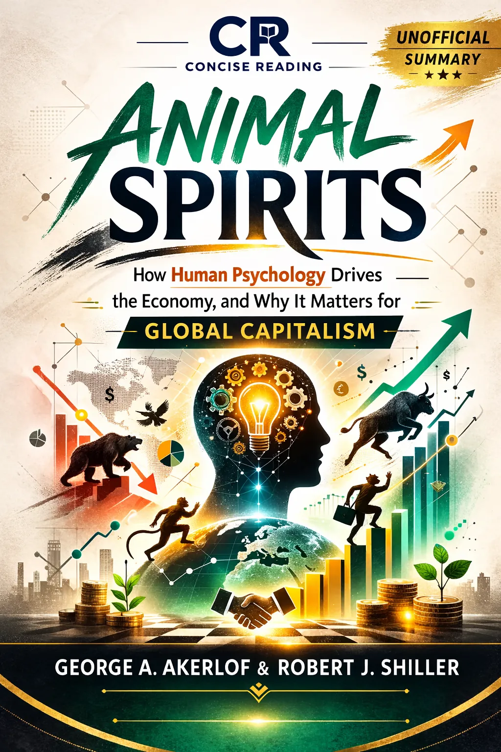 Animal Spirits by George Akerlof and Robert Shiller book cover