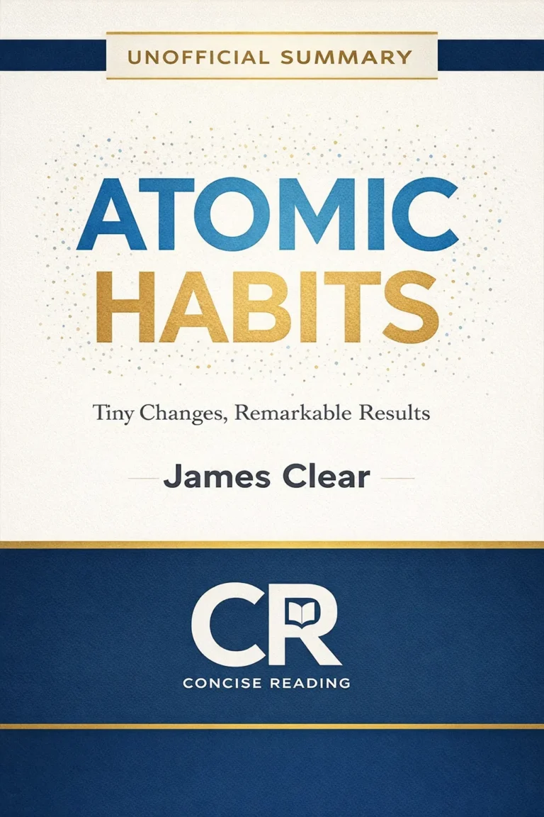 Atomic Habits summary by James Clear — free and premium book summary on Concise Reading