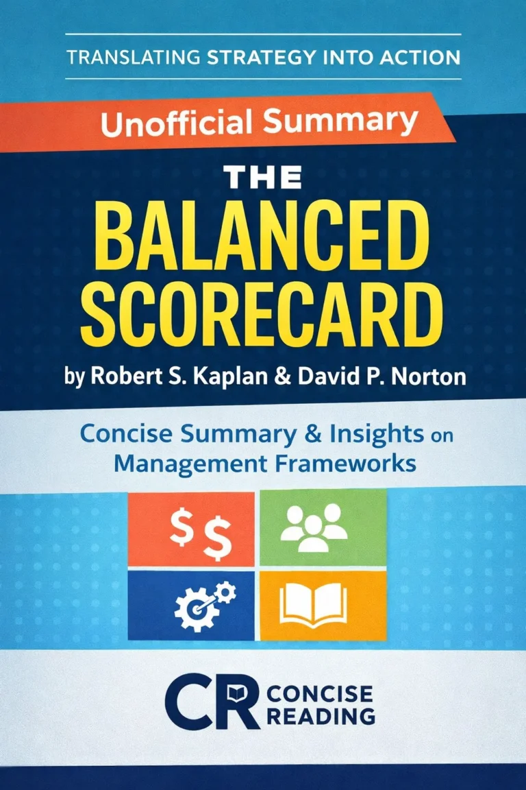 Balanced Scorecard book cover by Robert Kaplan and David Norton