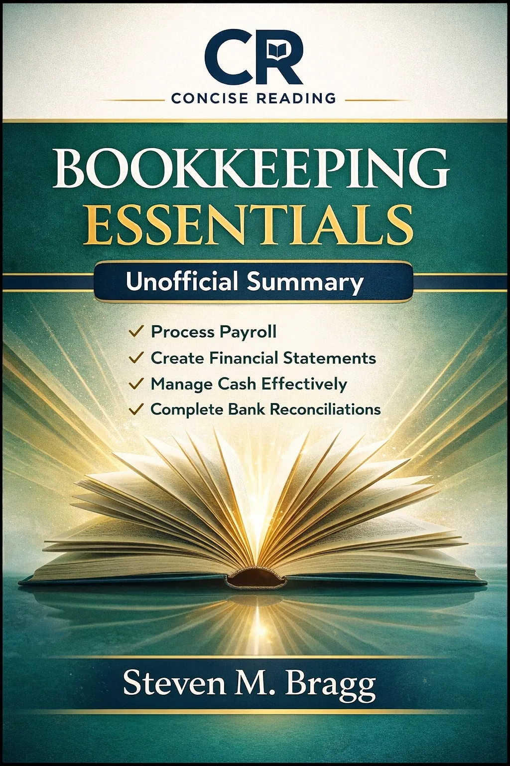 Bookkeeping Essentials by Steven M. Bragg summary cover for accounting and bookkeeping learners