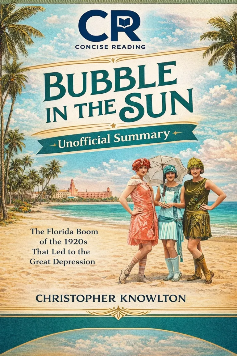 Bubble in the Sun by Christopher Knowlton book cover illustrating Florida real estate boom