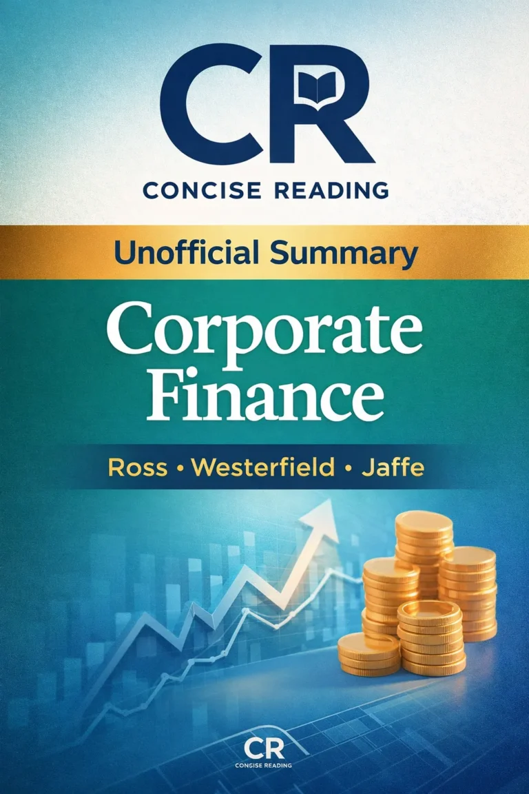 Corporate Finance book by Ross Westerfield and Jaffe finance textbook cover