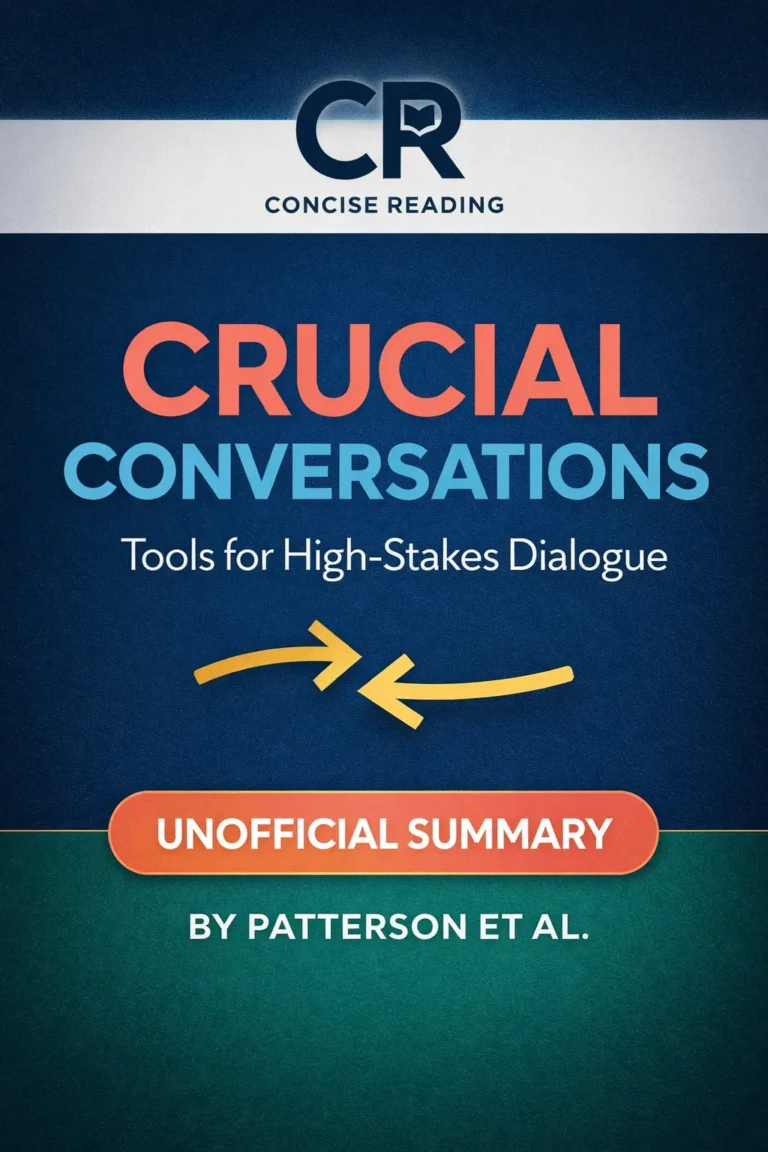 Crucial Conversations by Patterson book cover summary free PDF