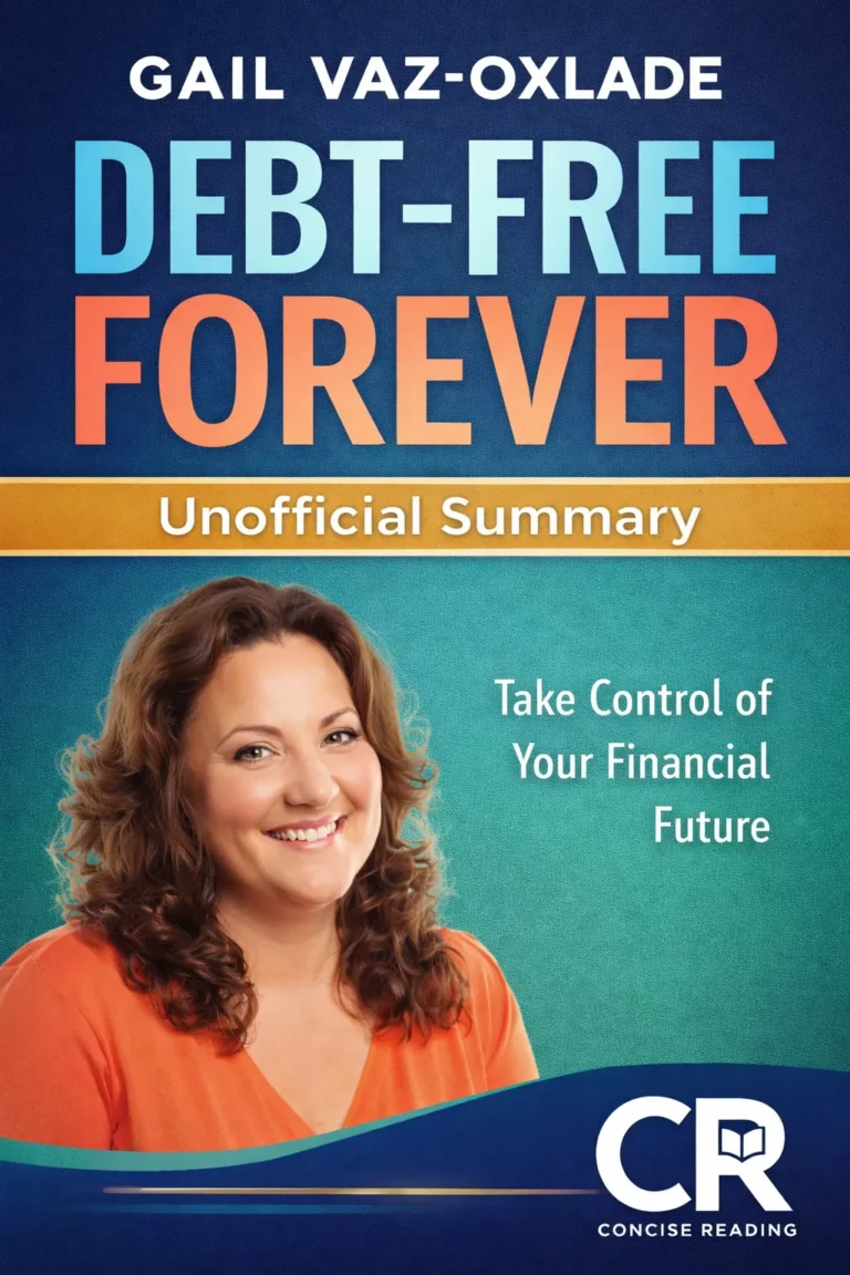 Debt-Free Forever book cover showing practical money management guide by Gail Vaz-Oxlade