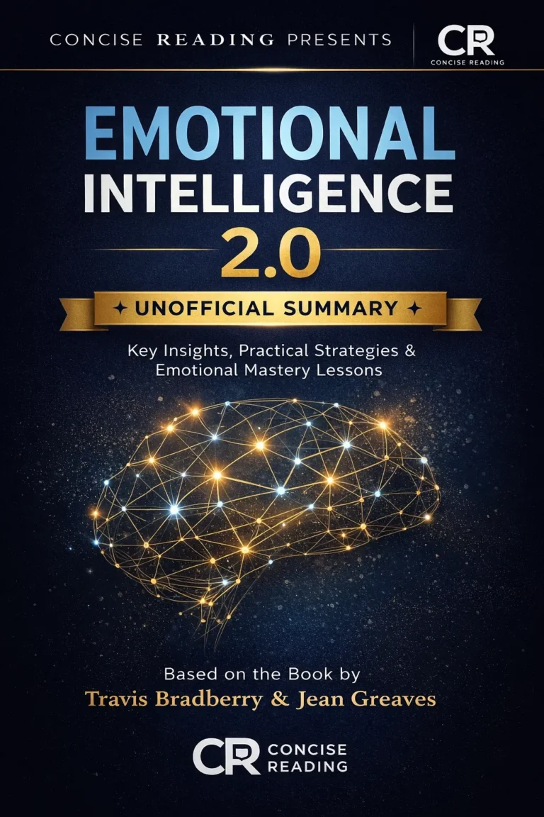 Emotional Intelligence 2.0 summary book cover by Jean Greaves and Travis Bradberry