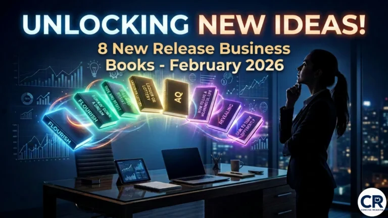 Bundle of 8 new business book summaries released in February 2026 by Concise Reading