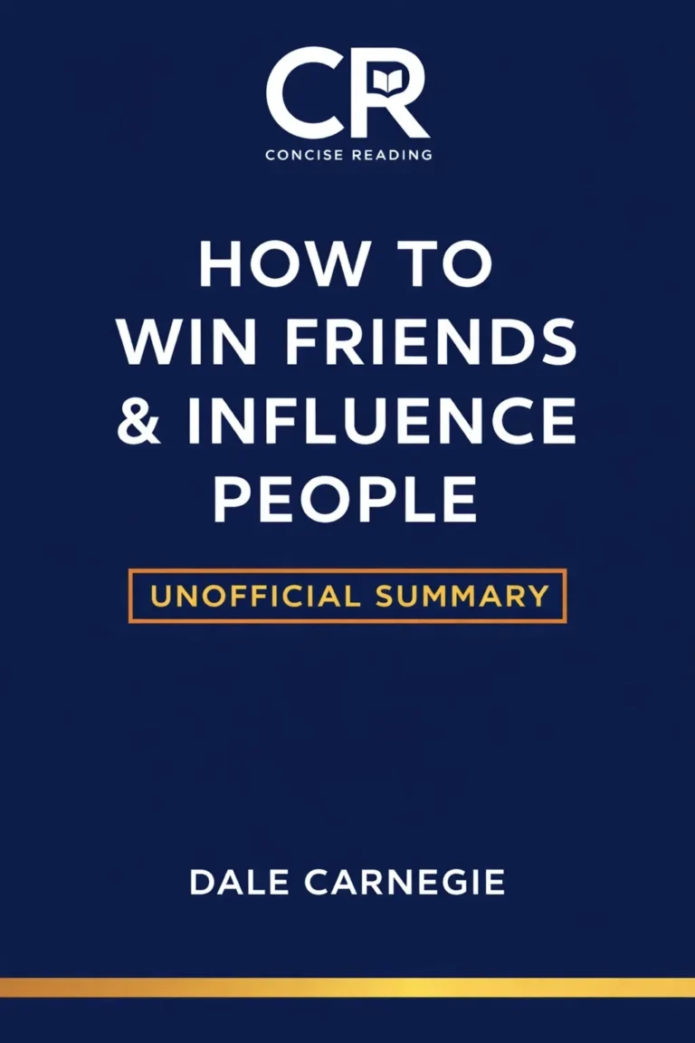 How to Win Friends and Influence People by Dale Carnegie — book cover