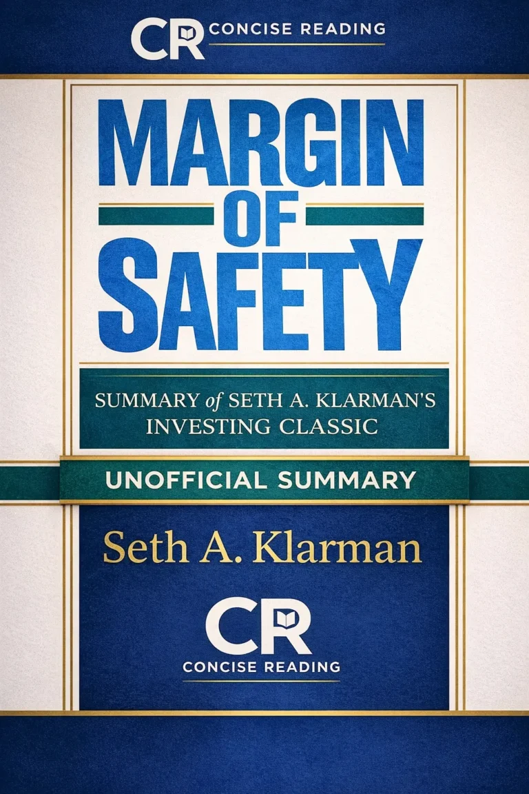 Margin of Safety book cover by Seth Klarman value investing summary