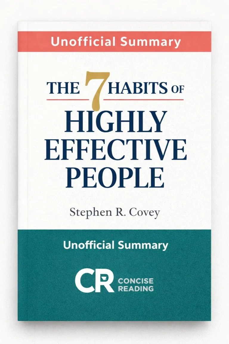 The 7 Habits of Highly Effective People by Stephen R. Covey — Free and Premium Summary by Concise Reading