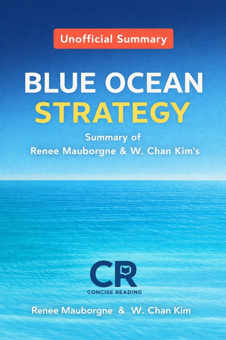 Blue Ocean Strategy book cover by W. Chan Kim and Renée Mauborgne