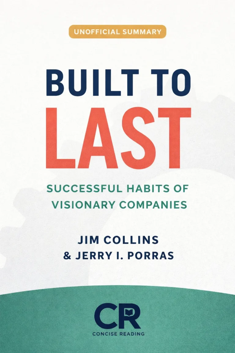 Built to Last book cover — summary by Concise Reading