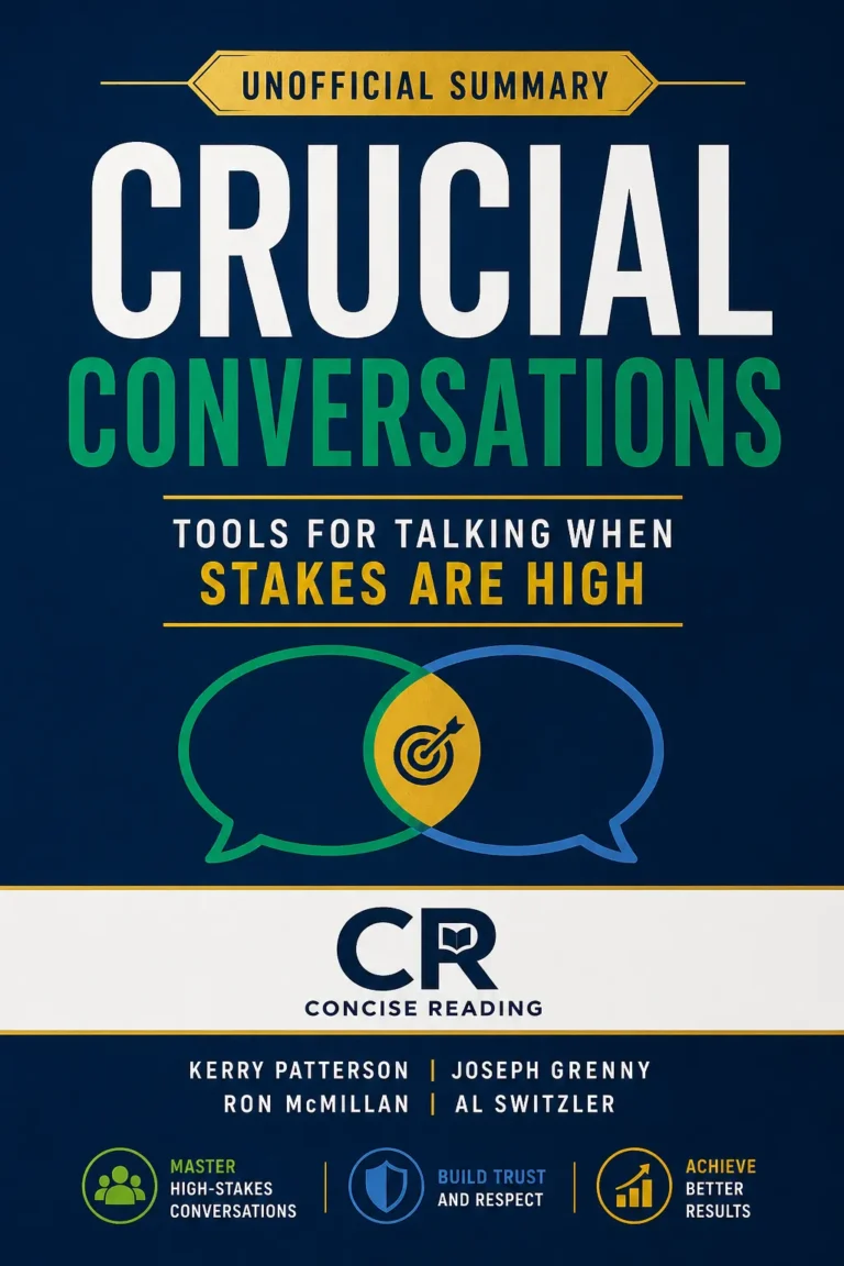Crucial Conversations by Kerry Patterson Joseph Grenny Ron McMillan Al Switzler — book cover