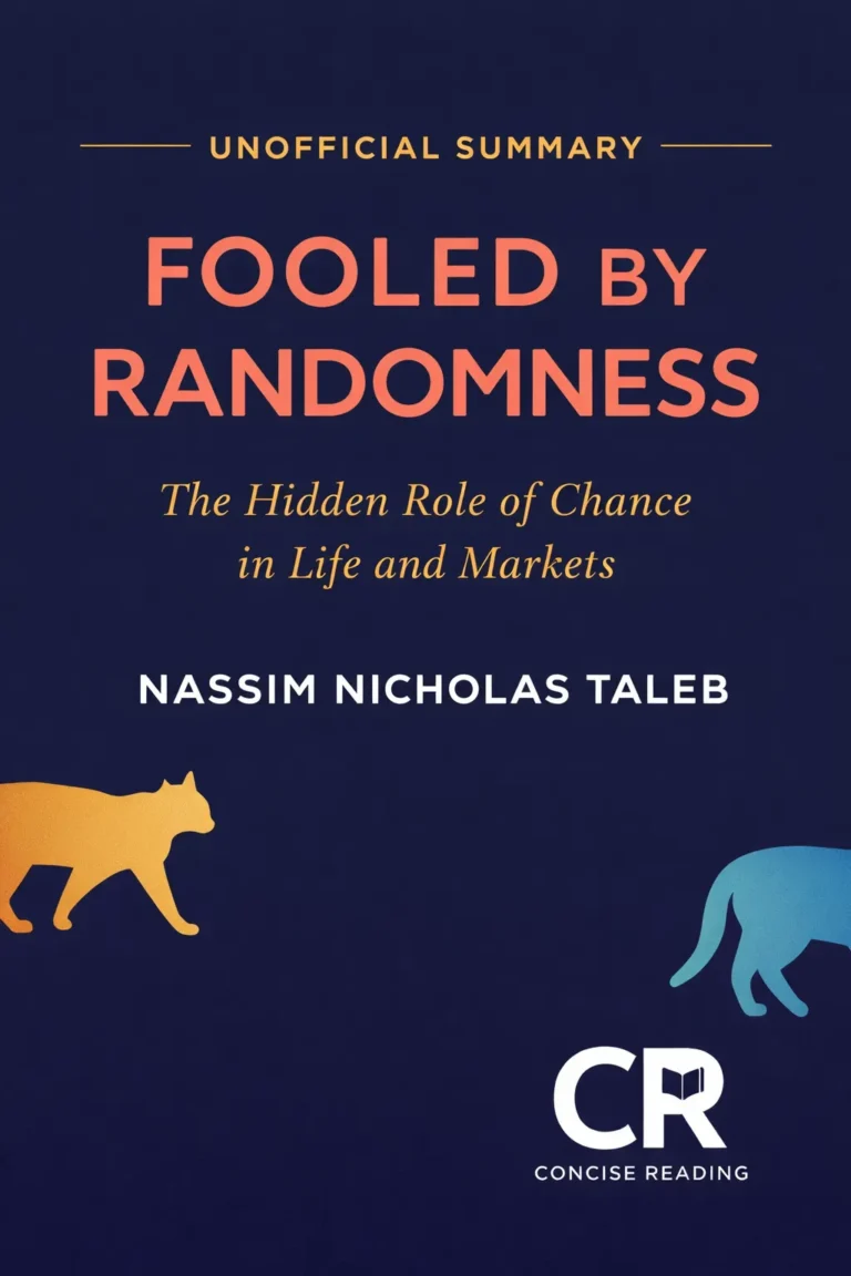 Fooled by Randomness by Nassim Nicholas Taleb — book cover