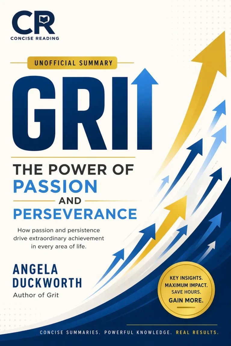 Grit by Angela Duckworth book cover — power of passion and perseverance