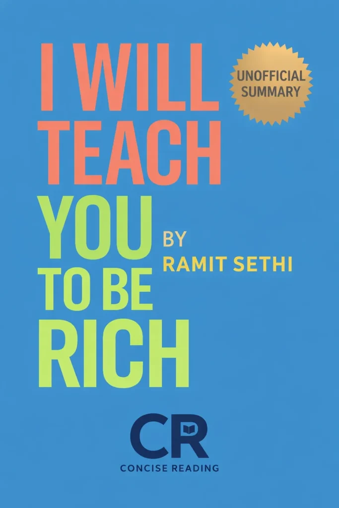 I Will Teach You to Be Rich book cover by Ramit Sethi — personal finance summary