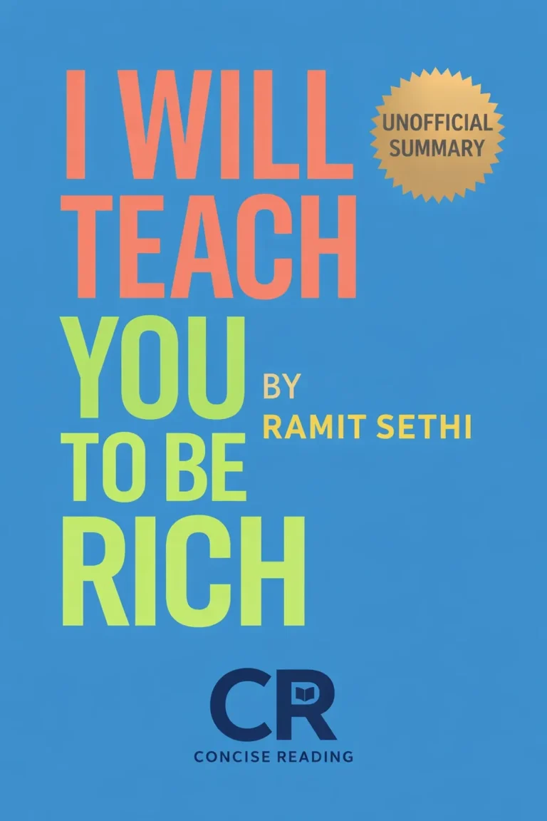 I Will Teach You to Be Rich book cover by Ramit Sethi — personal finance summary