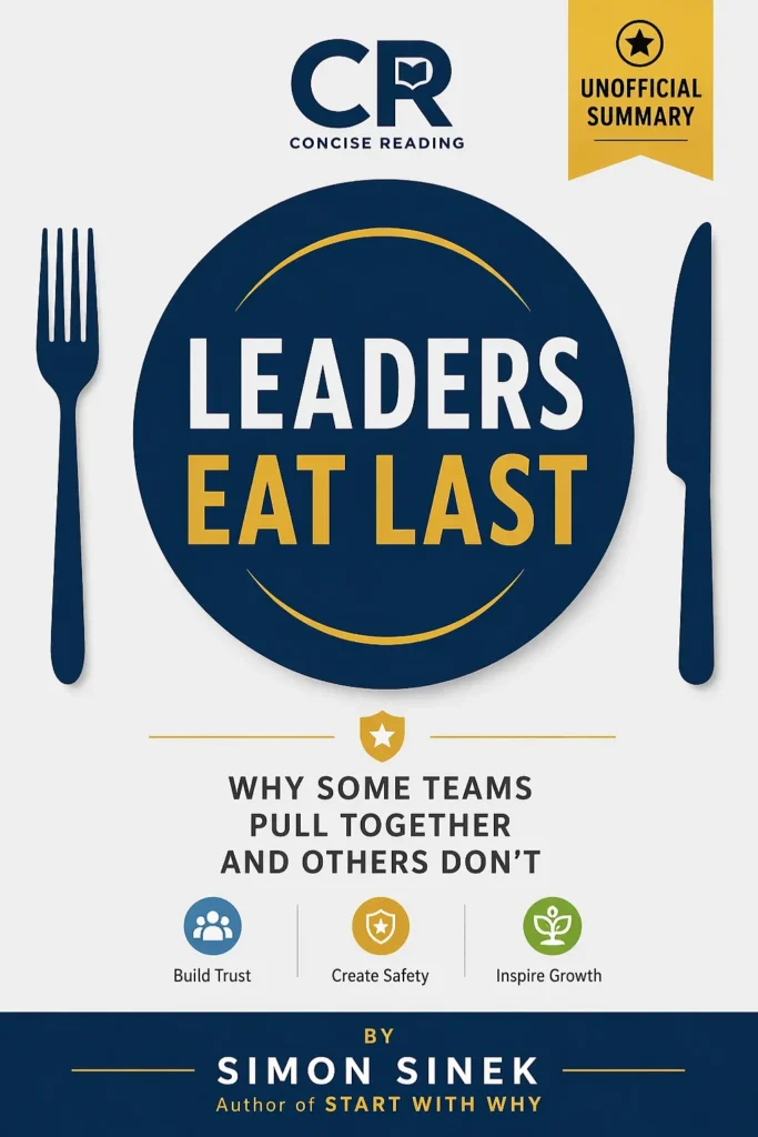 Leaders Eat Last by Simon Sinek — book cover