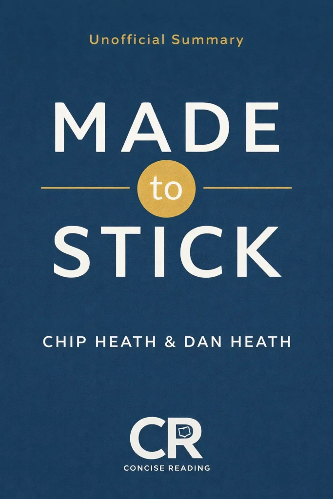 Made to Stick by Chip Heath and Dan Heath book cover