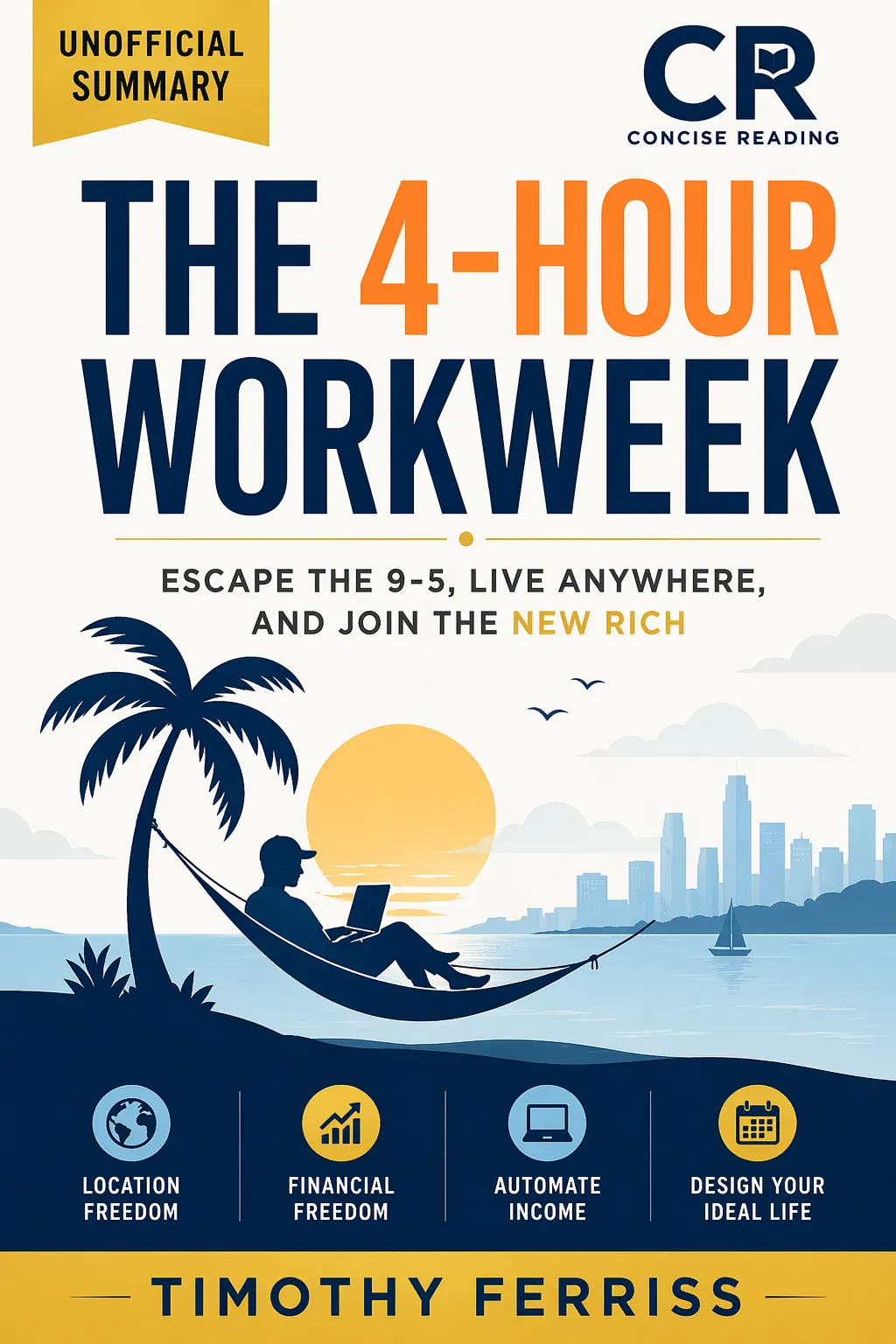 The 4-Hour Workweek by Timothy Ferriss — book cover