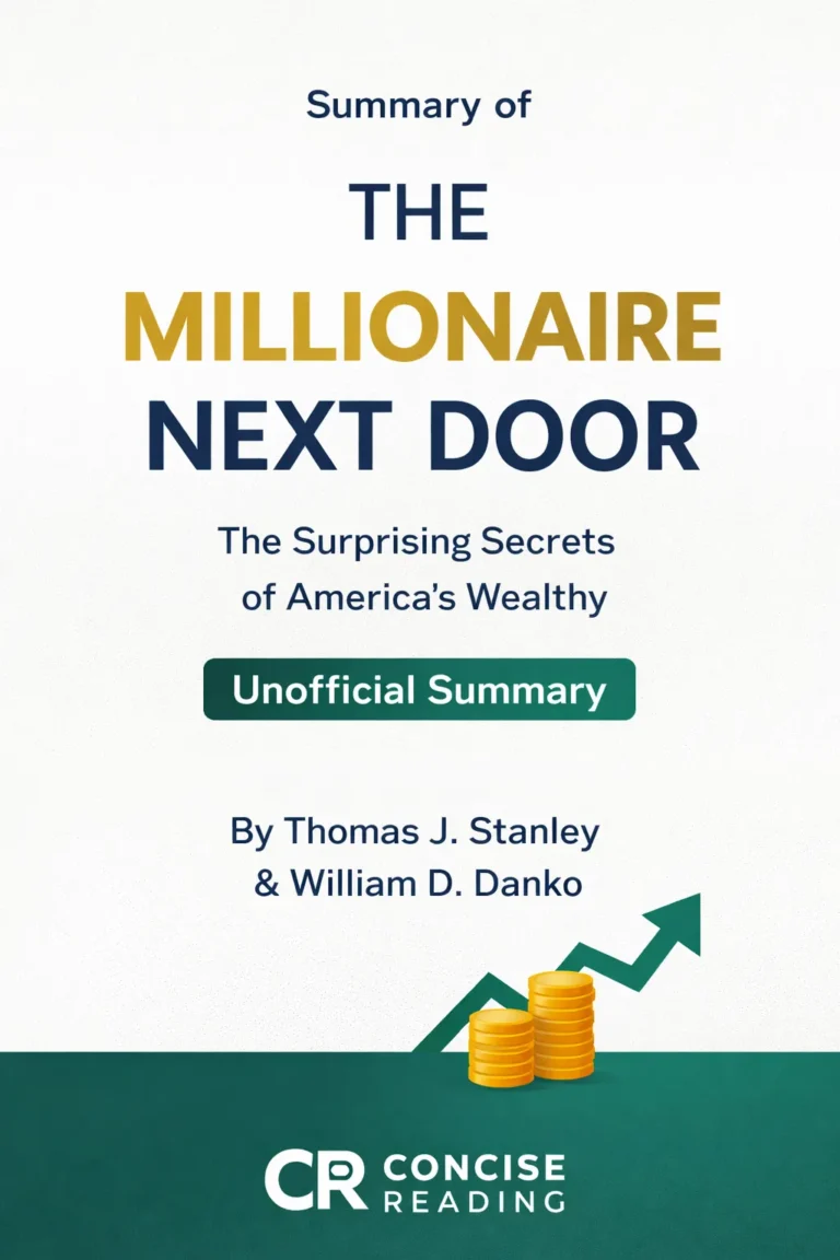The Millionaire Next Door book cover — Stanley and Danko