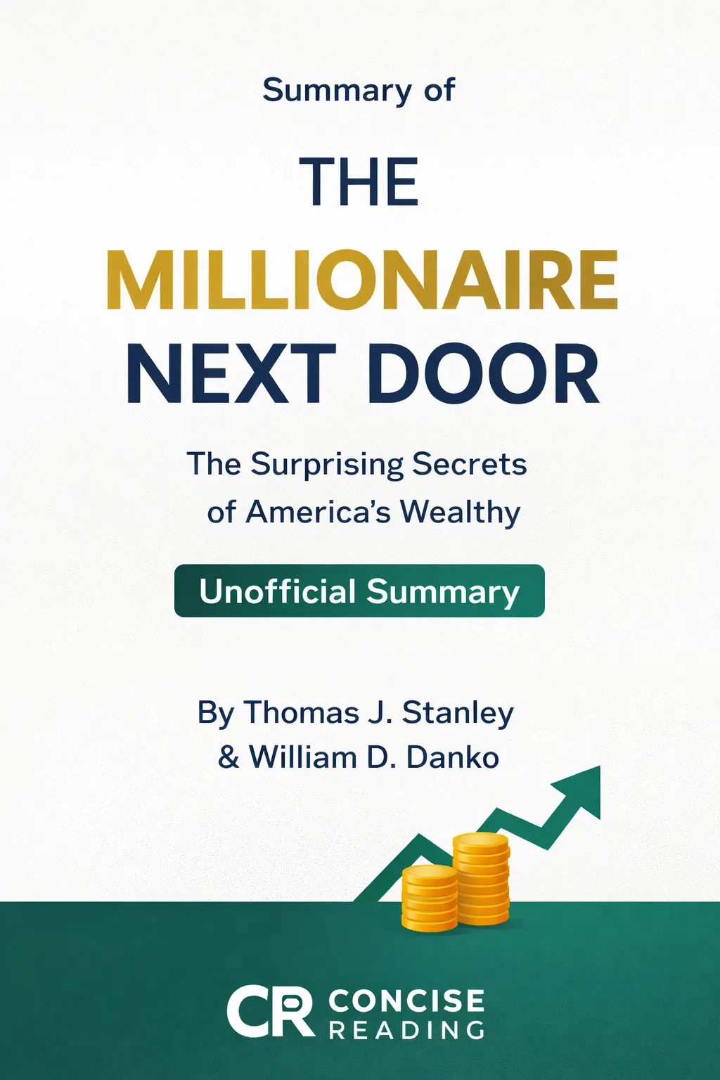 The Millionaire Next Door book cover — Stanley and Danko
