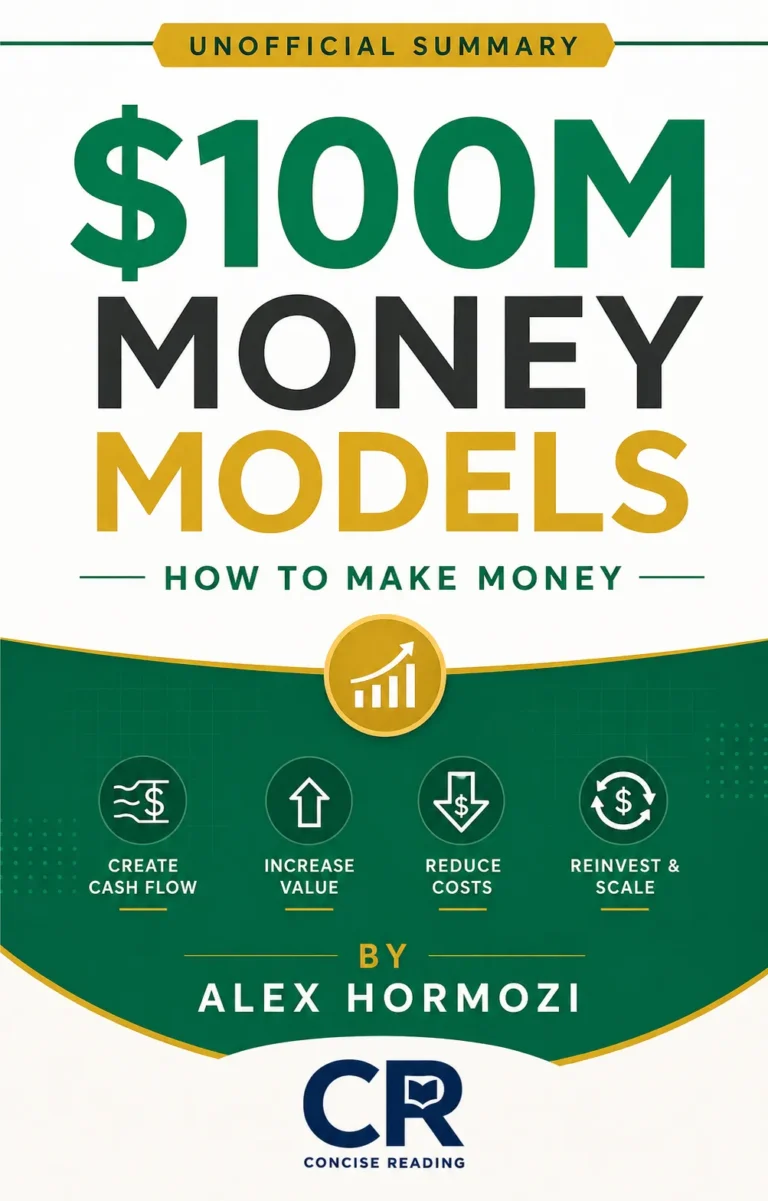 $100M Money Models book cover by Alex Hormozi — Concise Reading Summary