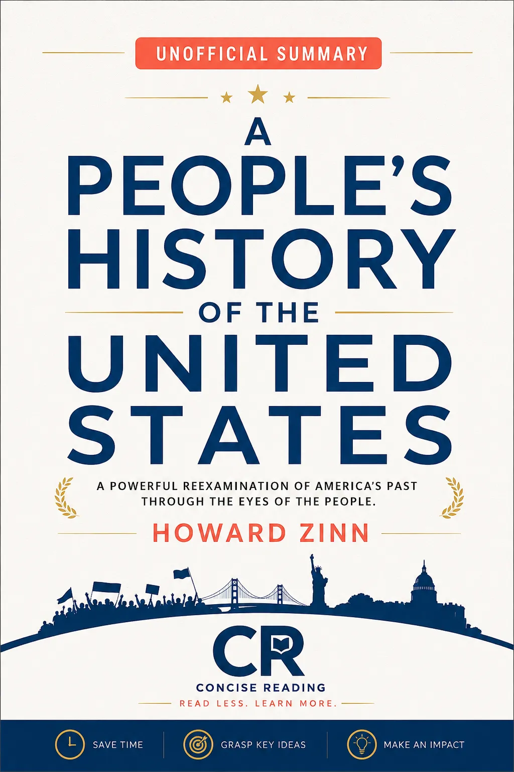 A People's History of the United States book cover by Howard Zinn