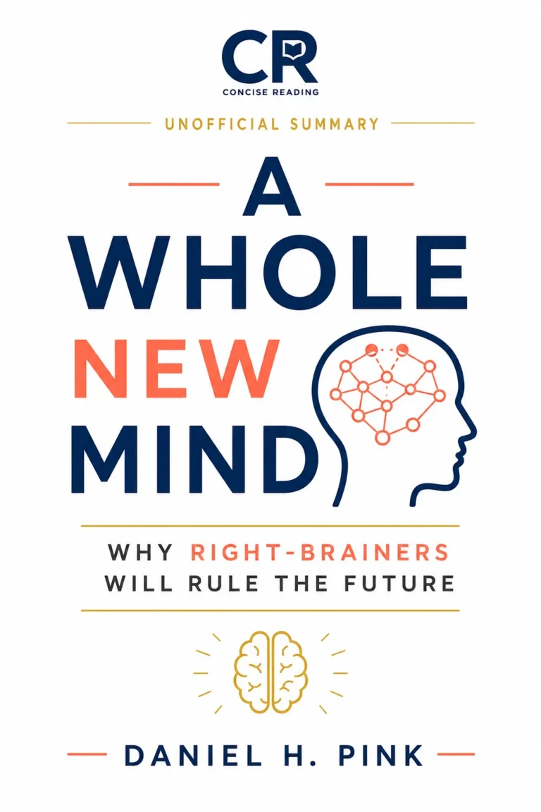 A Whole New Mind by Daniel H. Pink — book cover
