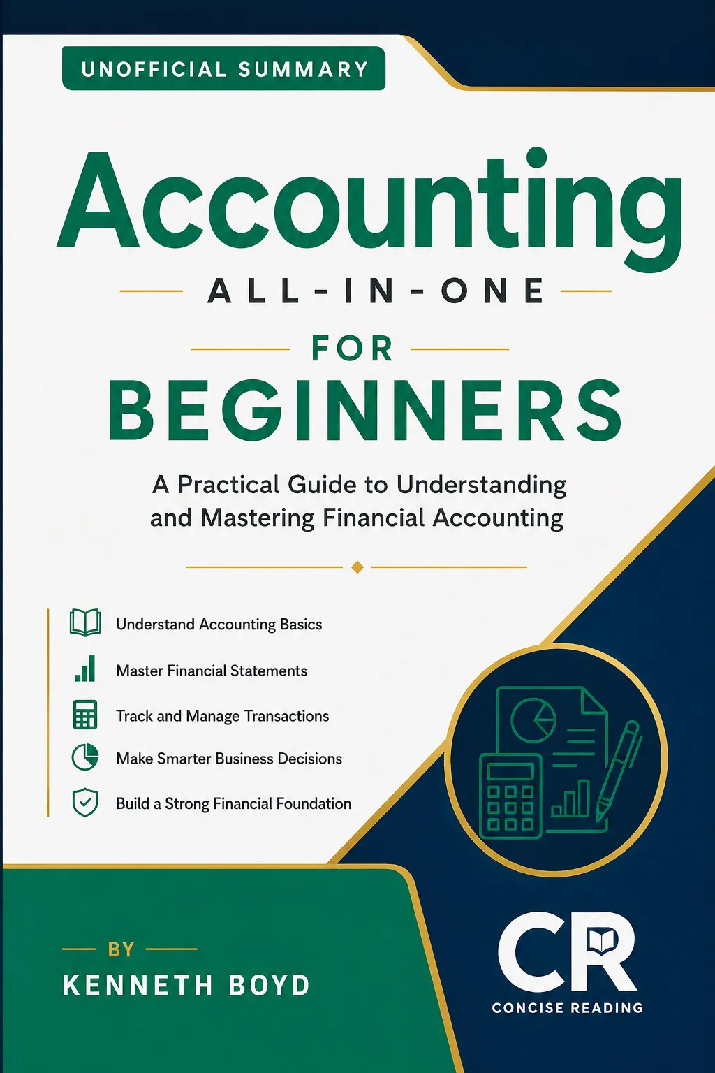Accounting All-in-One For Dummies by Kenneth Boyd — Book Summary by Concise Reading