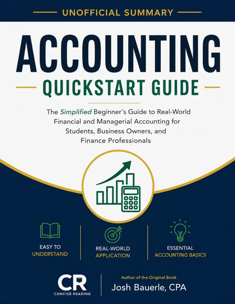 Accounting QuickStart Guide book cover — Josh Bauerle