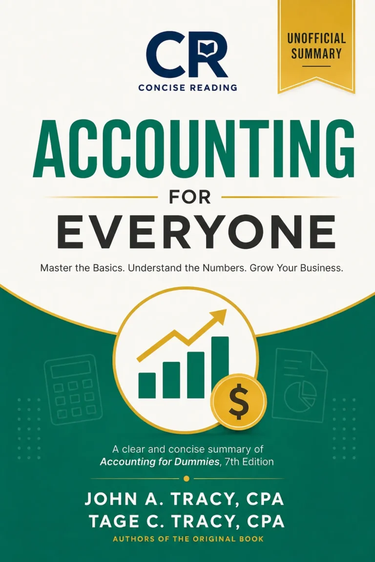 Accounting for Dummies by John A. Tracy and Tage C. Tracy — Book Summary