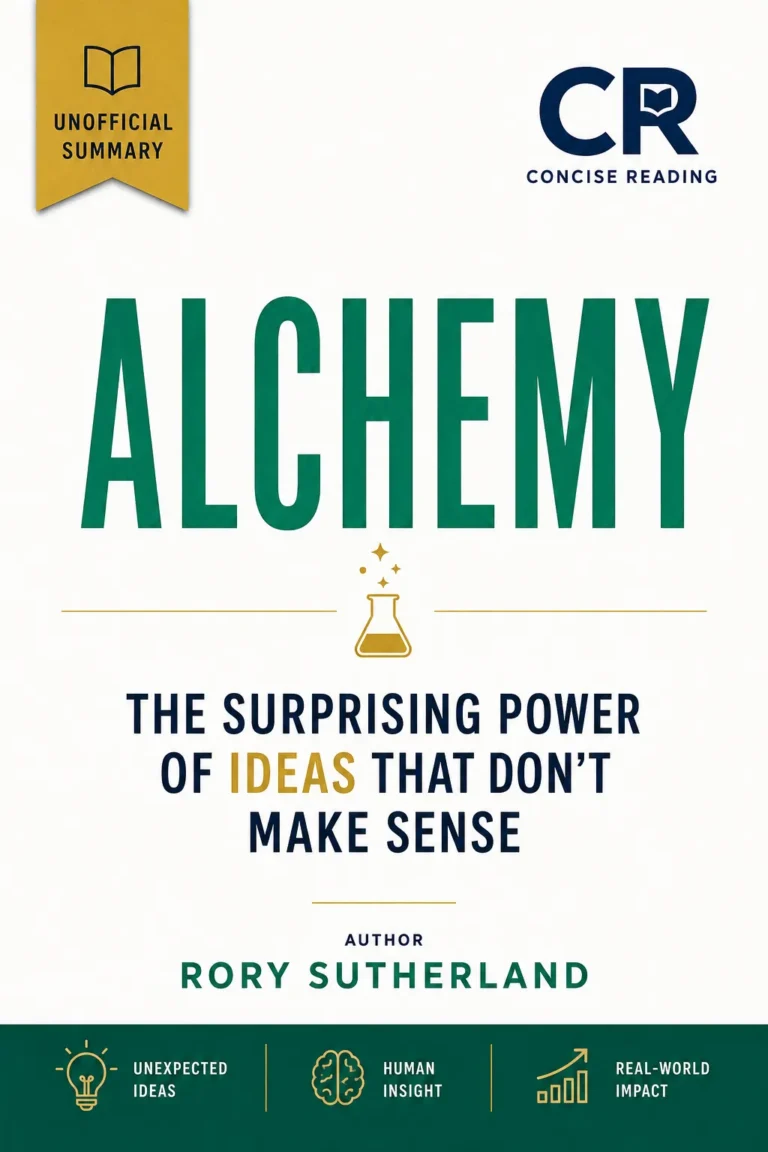 Alchemy by Rory Sutherland book cover — summary and key lessons