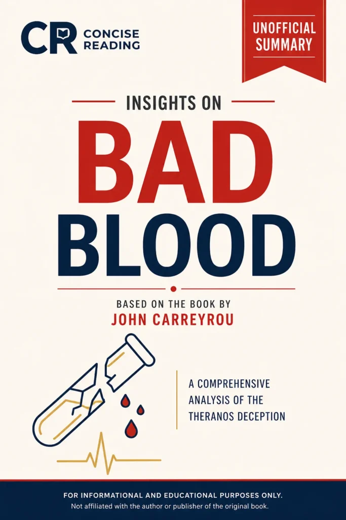 Bad Blood by John Carreyrou book cover