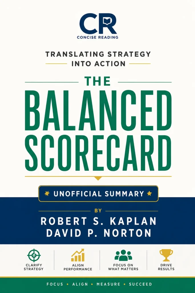 Balanced Scorecard by Robert S. Kaplan and David P. Norton — book cover