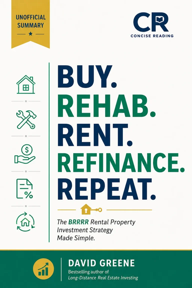 Buy Rehab Rent Refinance Repeat by David Greene book cover