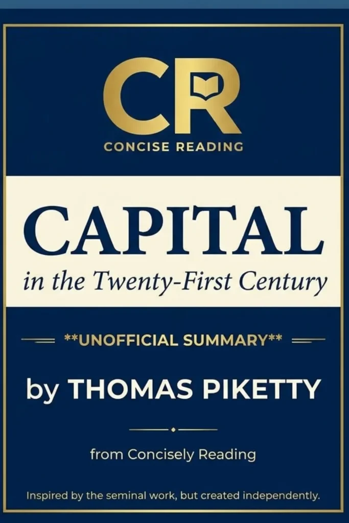 Capital in the Twenty-First Century by Thomas Piketty — book cover