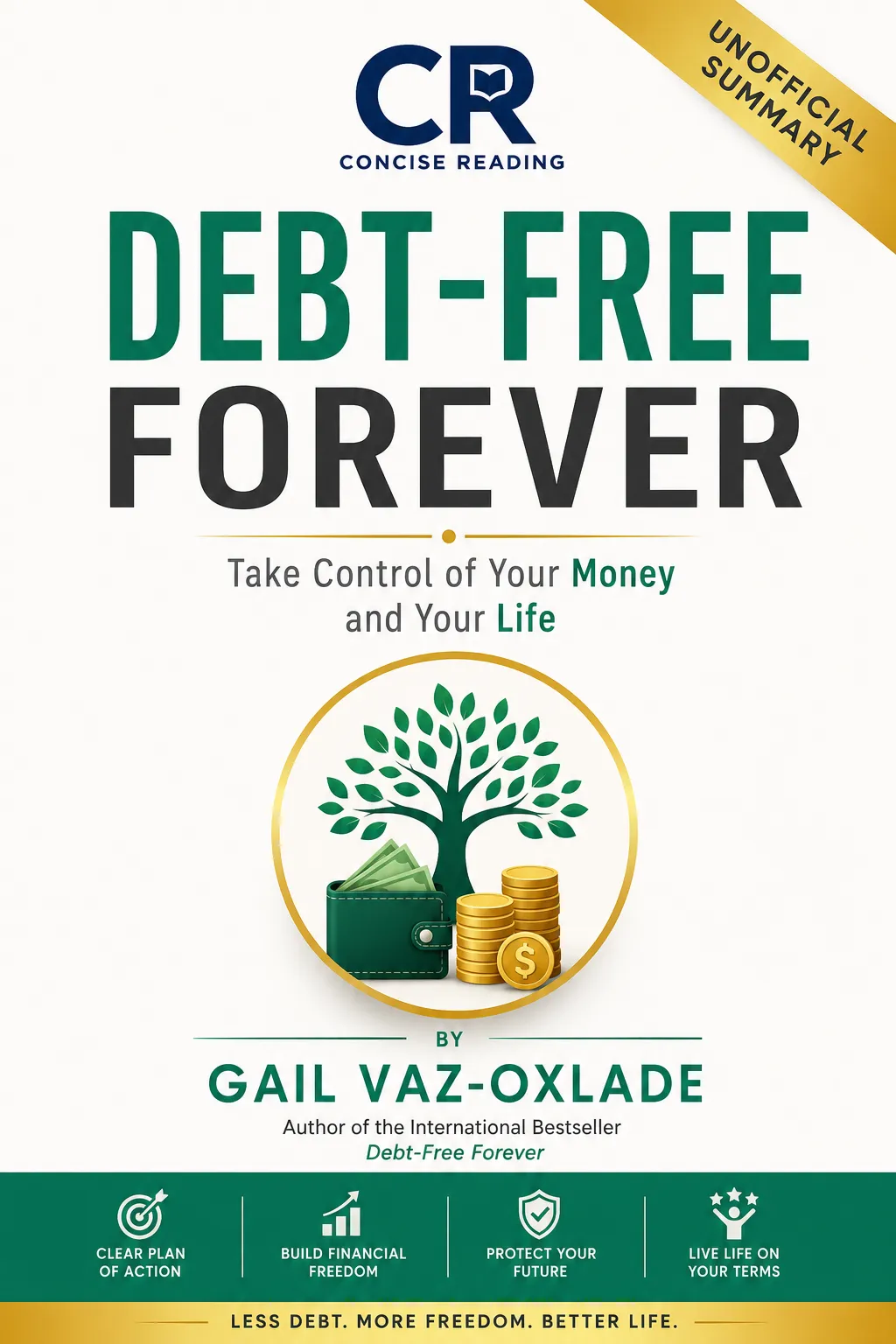 Debt-Free Forever by Gail Vaz-Oxlade — book cover