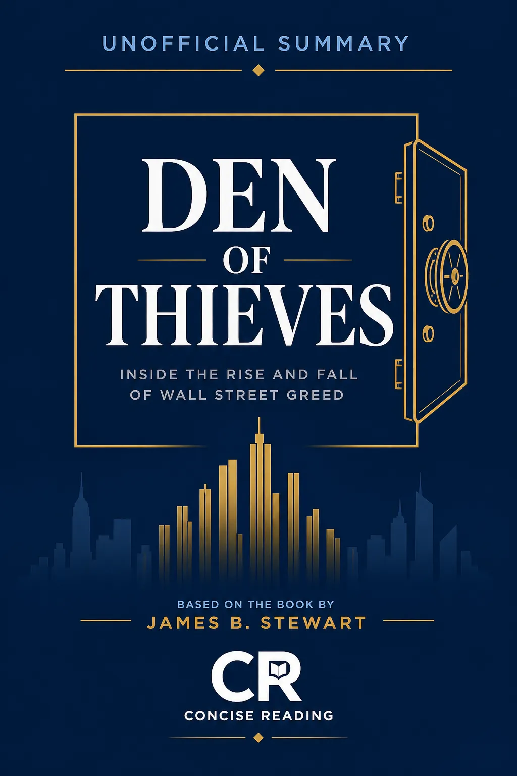 Den of Thieves book cover — James B. Stewart — Wall Street insider trading scandal