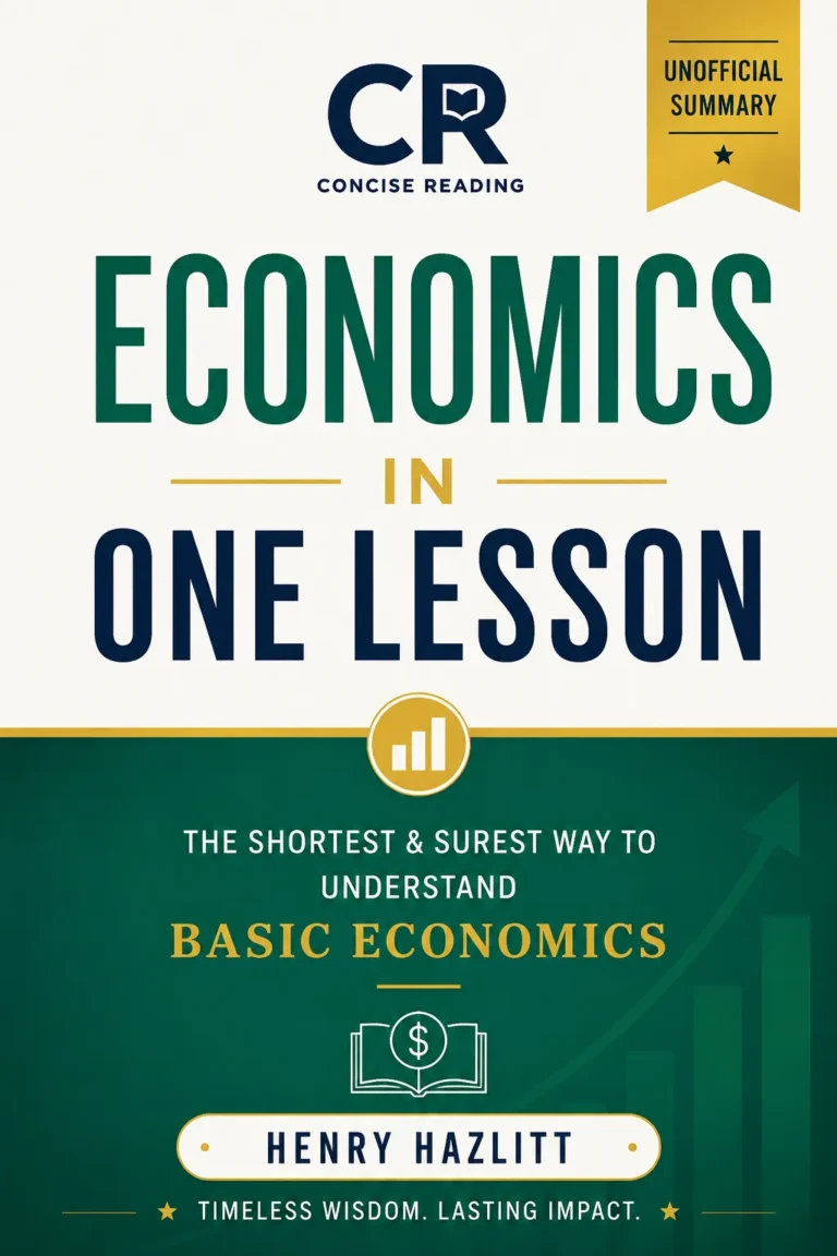 Economics in One Lesson book cover — Henry Hazlitt